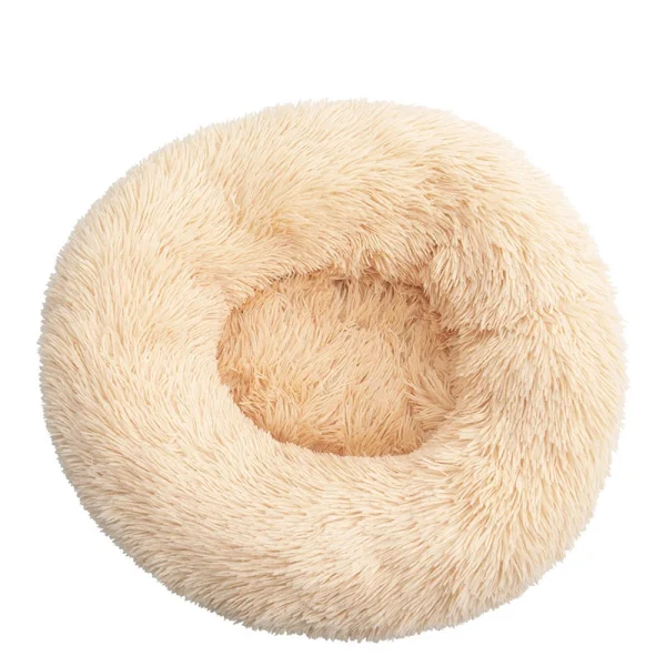 Donut Mand Dog Accessories for Large Dogs Cat's House Plush Pet Bed for Dog XXL Round Mat For Small Medium Animal Calming 100CM - Image 11