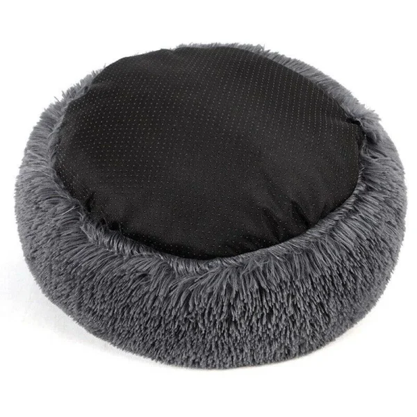Donut Mand Dog Accessories for Large Dogs Cat's House Plush Pet Bed for Dog XXL Round Mat For Small Medium Animal Calming 100CM - Image 4