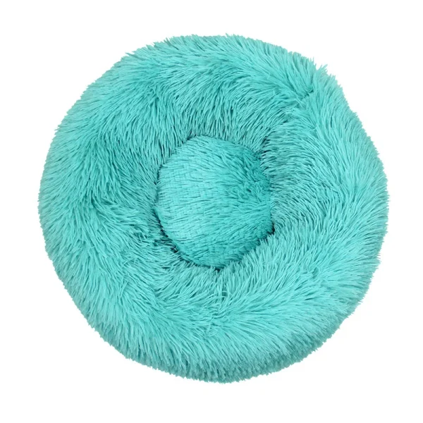 Donut Mand Dog Accessories for Large Dogs Cat's House Plush Pet Bed for Dog XXL Round Mat For Small Medium Animal Calming 100CM - Image 7