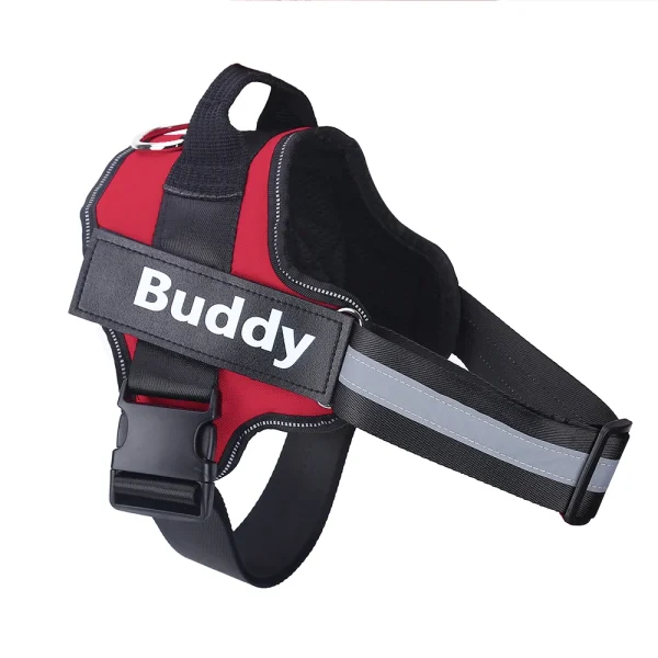 Personalized Dog Harness NO PULL Reflective Breathable Pet Harness Vest For Small Large Dog outdoor Walk Training Accessories - Image 18