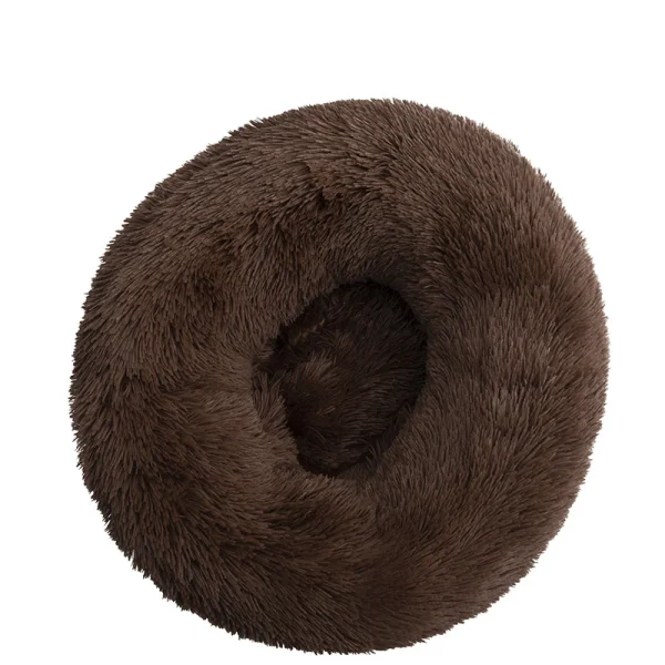 Donut Mand Dog Accessories for Large Dogs Cat's House Plush Pet Bed for Dog XXL Round Mat For Small Medium Animal Calming 100CM - Image 18