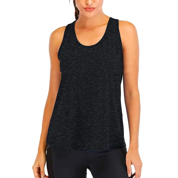 Yoga Shirt Female New Style T-Shirt Loose Fitness Tops Vest Women Sleeveless Sport Tee Quick-Drying Gym Running Workout Blouse - Image 12