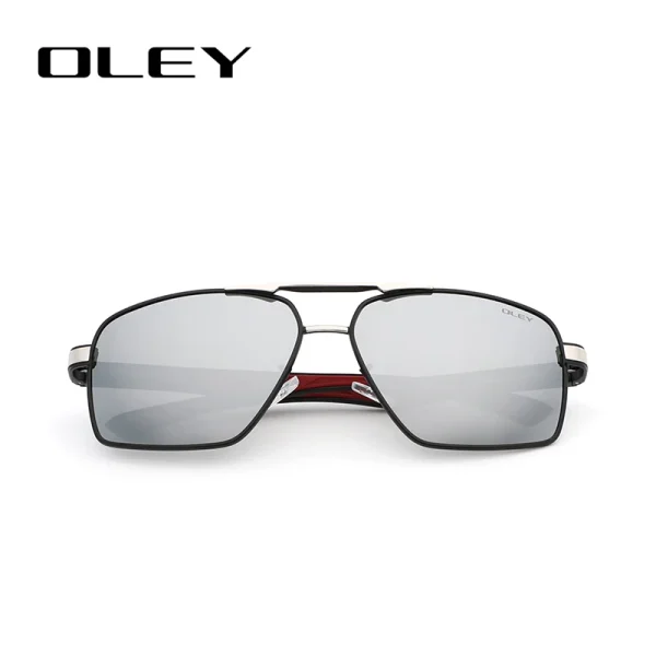 OLEY Brand Design Classic Pilot Polarized Sunglasses Men's Aluminum Color-Change Lens Goggles Oculos de sol Accept custom logo - Image 7