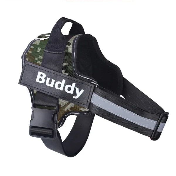 Personalized Dog Harness NO PULL Reflective Breathable Pet Harness Vest For Small Large Dog outdoor Walk Training Accessories - Image 9