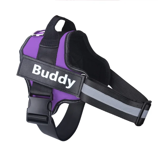 Personalized Dog Harness NO PULL Reflective Breathable Pet Harness Vest For Small Large Dog outdoor Walk Training Accessories - Image 15