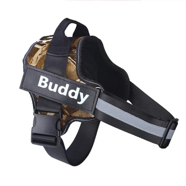 Personalized Dog Harness NO PULL Reflective Breathable Pet Harness Vest For Small Large Dog outdoor Walk Training Accessories - Image 10