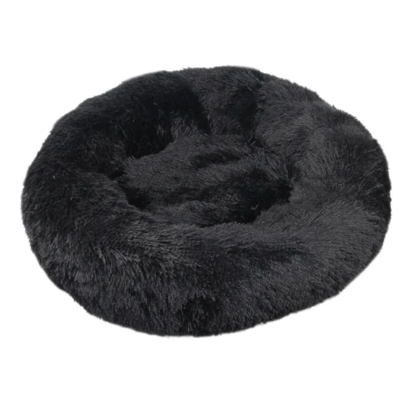 Donut Mand Dog Accessories for Large Dogs Cat's House Plush Pet Bed for Dog XXL Round Mat For Small Medium Animal Calming 100CM - Image 22