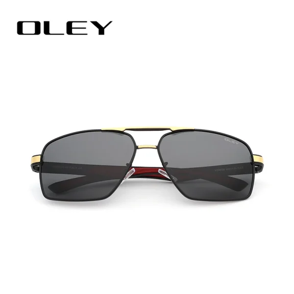 OLEY Brand Design Classic Pilot Polarized Sunglasses Men's Aluminum Color-Change Lens Goggles Oculos de sol Accept custom logo - Image 9
