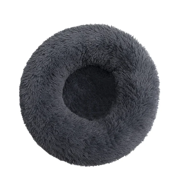 Donut Mand Dog Accessories for Large Dogs Cat's House Plush Pet Bed for Dog XXL Round Mat For Small Medium Animal Calming 100CM - Image 19