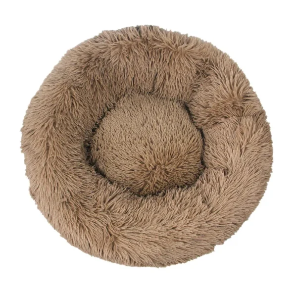 Donut Mand Dog Accessories for Large Dogs Cat's House Plush Pet Bed for Dog XXL Round Mat For Small Medium Animal Calming 100CM - Image 20