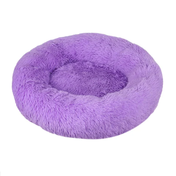Donut Mand Dog Accessories for Large Dogs Cat's House Plush Pet Bed for Dog XXL Round Mat For Small Medium Animal Calming 100CM - Image 8