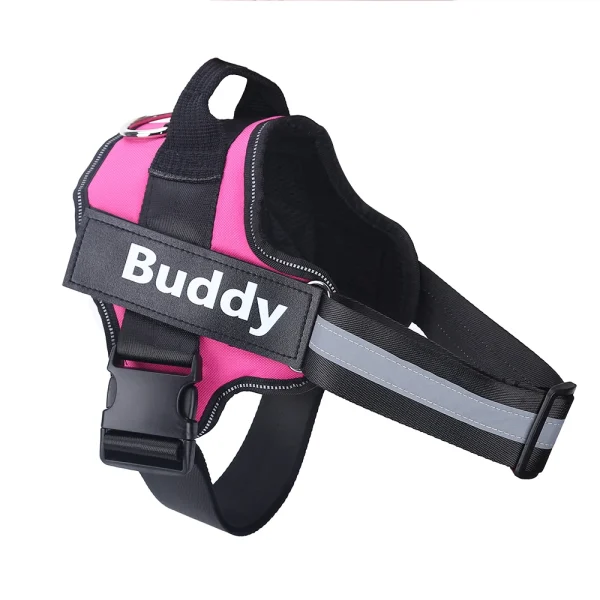 Personalized Dog Harness NO PULL Reflective Breathable Pet Harness Vest For Small Large Dog outdoor Walk Training Accessories - Image 12