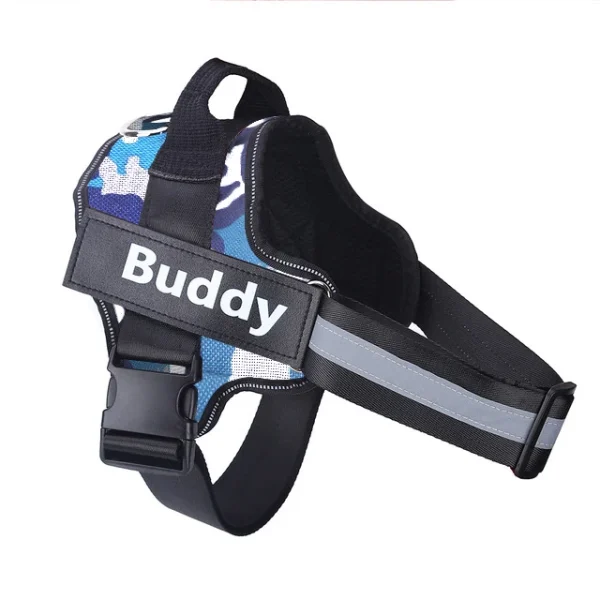Personalized Dog Harness NO PULL Reflective Breathable Pet Harness Vest For Small Large Dog outdoor Walk Training Accessories - Image 11