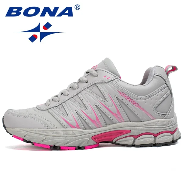 BONA New Hot Style Women Running Shoes Lace Up Sport Shoes Outdoor Jogging Walking Athletic Shoes Comfortable Sneakers For Women - Image 4