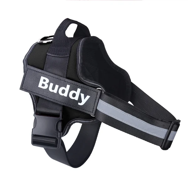 Personalized Dog Harness NO PULL Reflective Breathable Pet Harness Vest For Small Large Dog outdoor Walk Training Accessories - Image 14