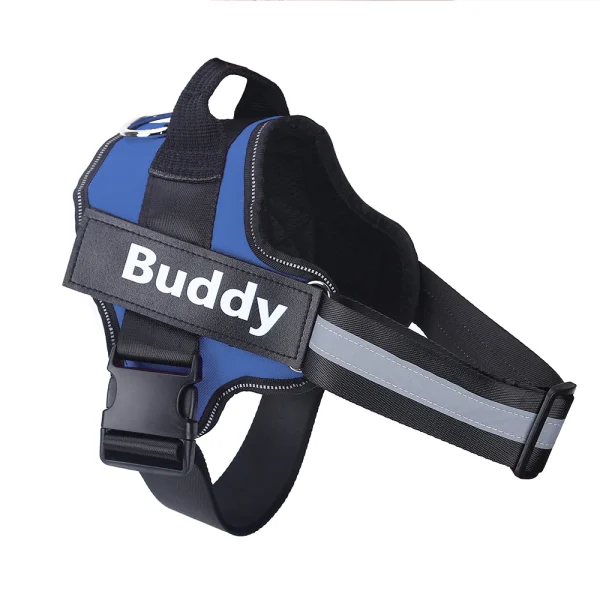 Personalized Dog Harness NO PULL Reflective Breathable Pet Harness Vest For Small Large Dog outdoor Walk Training Accessories - Image 13