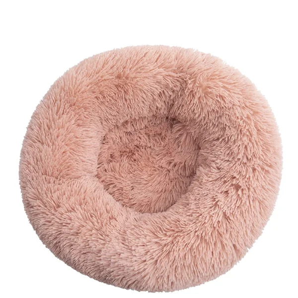 Donut Mand Dog Accessories for Large Dogs Cat's House Plush Pet Bed for Dog XXL Round Mat For Small Medium Animal Calming 100CM - Image 23