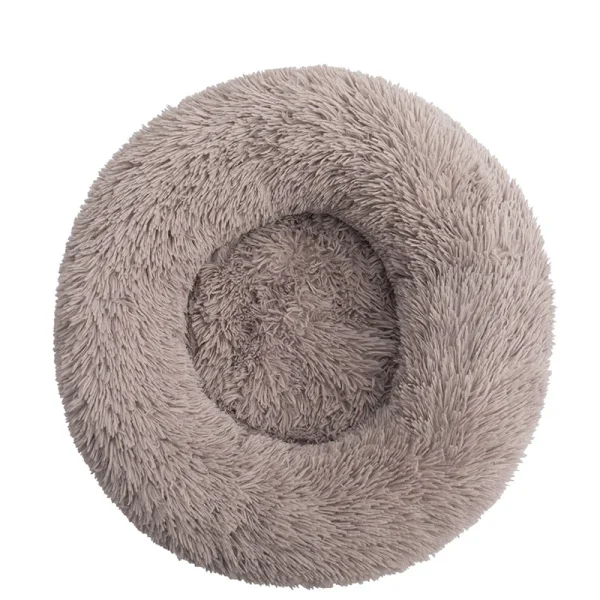 Donut Mand Dog Accessories for Large Dogs Cat's House Plush Pet Bed for Dog XXL Round Mat For Small Medium Animal Calming 100CM - Image 13