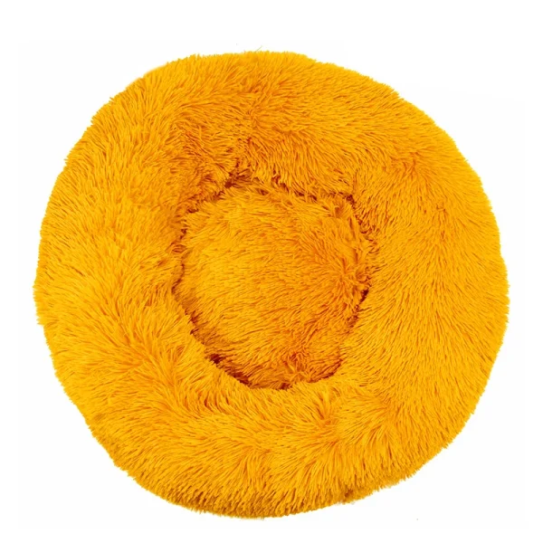 Donut Mand Dog Accessories for Large Dogs Cat's House Plush Pet Bed for Dog XXL Round Mat For Small Medium Animal Calming 100CM - Image 10