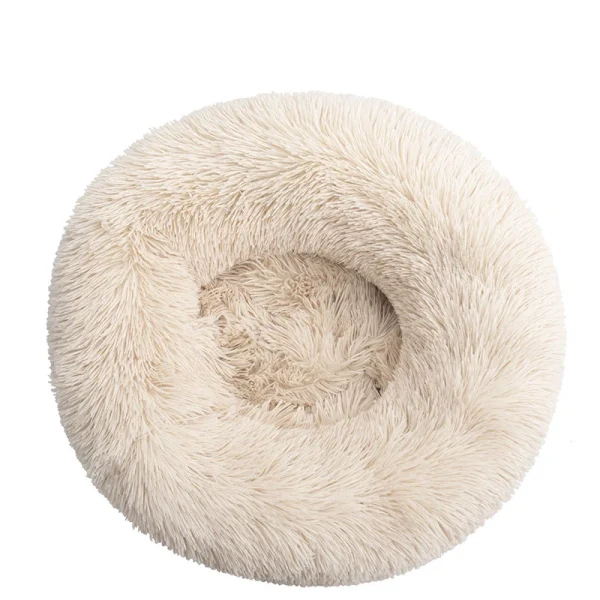 Donut Mand Dog Accessories for Large Dogs Cat's House Plush Pet Bed for Dog XXL Round Mat For Small Medium Animal Calming 100CM - Image 17