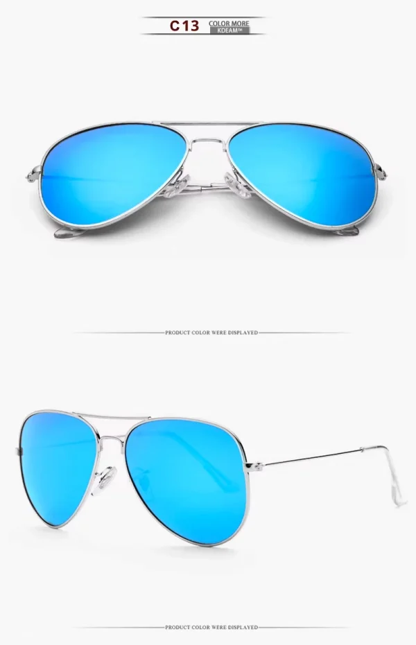 Air Force Pilot Sunglasses Men Polarized 62' Lens Large Sun Glasses Polaroid UVA/UVB Sunglass de sol With Case - Image 19