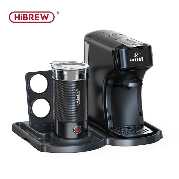HiBREW 6in1 Capsule Coffee Machine Hot/Cold Multiple Espresso Cafetera Cappuccino Coffee Maker Dolce Gusto Nespresso Powder H1B - Image 10