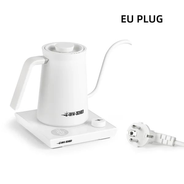MHW-3BOMBER Smart Electric Coffee Kettle Precise Temperature Control Gooseneck Kettles Pour Over Coffee Home Barista Accessories - Image 9