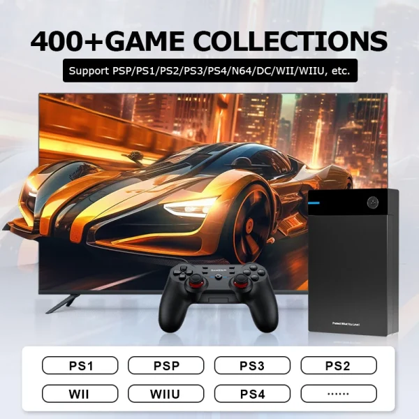 New Video Game Console Hyperspin Gaming HDD With 40000+ Retro Games For PS4/PS3/PS2/DC/SS/MAME/WII/WIIU Portable HDD PC/Laptop - Image 2