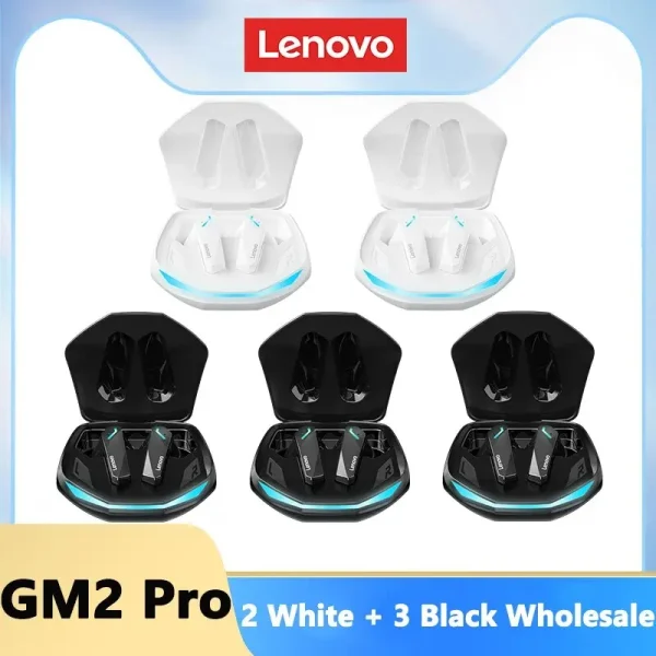 Lenovo GM2 Pro Bluetooth 5.3 Earphones Sports Headset Wireless In-Ear Gaming Low Latency Dual Mode Music Headphones - Image 9