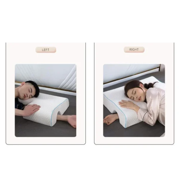 Memory Foam Pillow Anti Hand Pressure Couple Cuddle Sleep Pillow for Back Sleepeer and Side Sleepers slow rebound easy washing - Image 7