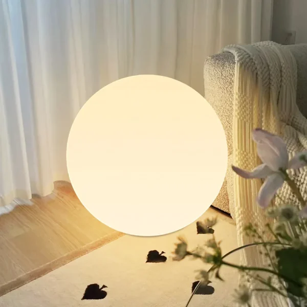 LED Ball Lamp Luminous Globe Light 3 Colors Dimmable USB Rechargebale Lighting Fixtures for Home Decor Bedroom Foyer Living Room - Image 2