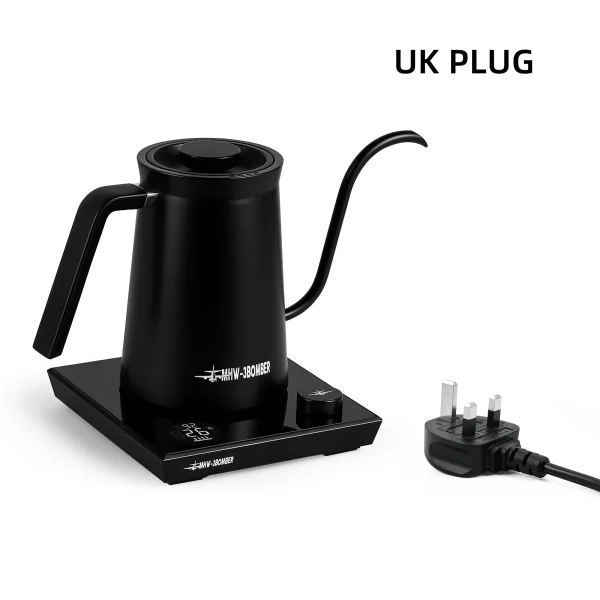 MHW-3BOMBER Smart Electric Coffee Kettle Precise Temperature Control Gooseneck Kettles Pour Over Coffee Home Barista Accessories - Image 14