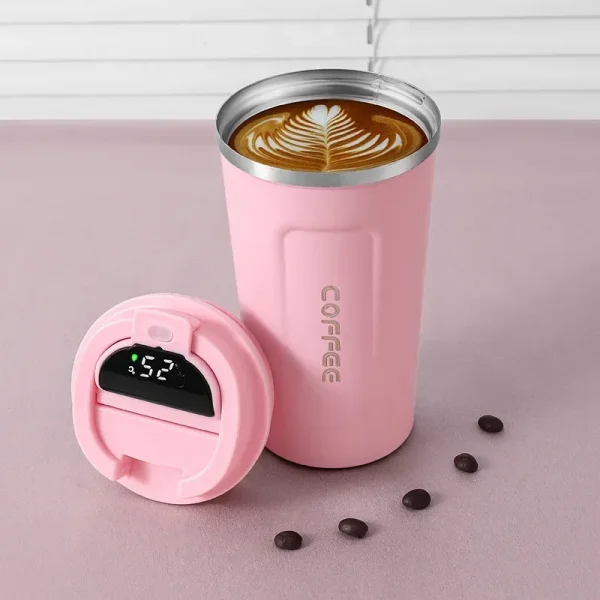380/510ml Thermos Coffee Mug Stainless Steel Coffee Cup Temperature Display Vacuum Flask Thermal Tumbler Insulated Water Bottle - Image 15