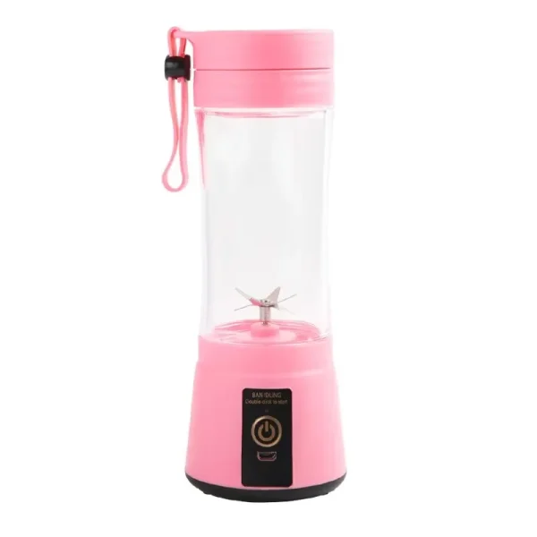 Portable Fruit Juice Blenders Summer Personal Electric Mini Bottle Home USB 6 Blades Juicer Cup Machine For Kitchen - Image 7
