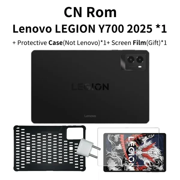 Lenovo Legion Y700 2025 8.8-inch gaming tablet Snapdragon 8 Gen3/8 core /Android 14 /12GB256GB/16GB512GB/WIFI/Black - Image 7