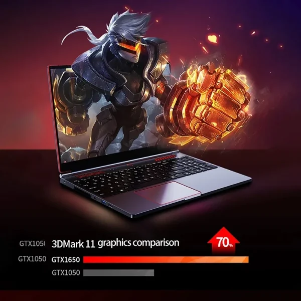 Intel Core i9-10885H 16.1 inch Gaming Laptop  GTX1650 4G Win 11 64GB DDR4 4TB SSD 8 Cores 12 Threads 4.8GHz designer Notebook - Image 5