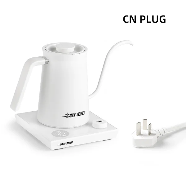 MHW-3BOMBER Smart Electric Coffee Kettle Precise Temperature Control Gooseneck Kettles Pour Over Coffee Home Barista Accessories - Image 11