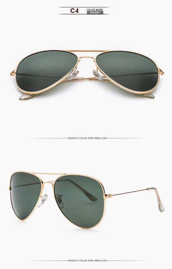 Air Force Pilot Sunglasses Men Polarized 62' Lens Large Sun Glasses Polaroid UVA/UVB Sunglass de sol With Case - Image 10