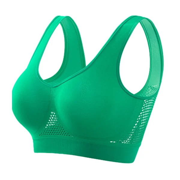 Beautiful Back Sports Bra Shockproof Running Fitness Anti-sagging Upper Collection Soft Support High-strength Women's Yoga Vest - Image 12