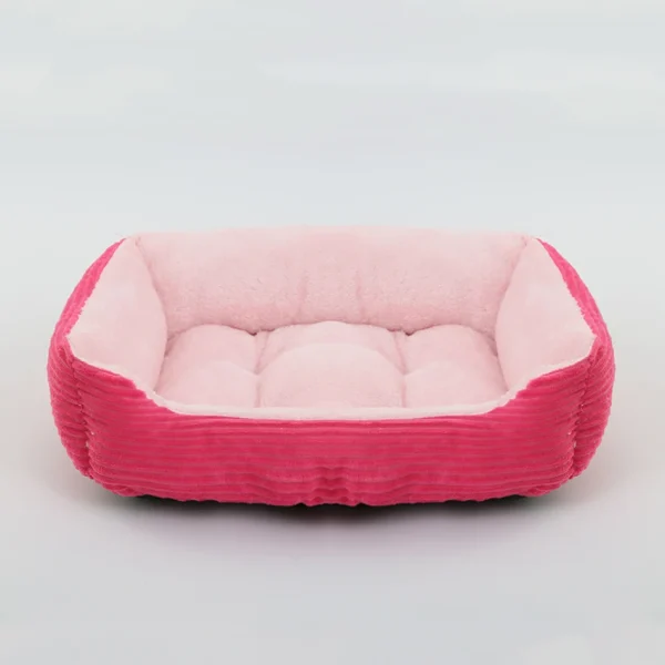 Bed for Dog Cat Pet Square Plush Kennel Medium Small Dog Sofa Bed Cushion Pet Calming Dog Bed House Pet Supplies Accessories - Image 11