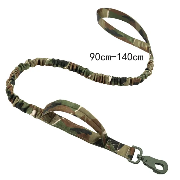 Tactical Dog Collar Military Adjustable Duarable Nylon Lead For Medium Large Walking Training Pet Accessory Breakaway Leash Rope - Image 6