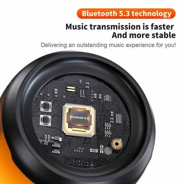 QERE Bluetooth Speaker with Hi-Res 5W Audio,Wireless HiFi Portable Speaker IPX5 Waterproof,Outdoor Multiple connection modes, - Image 5