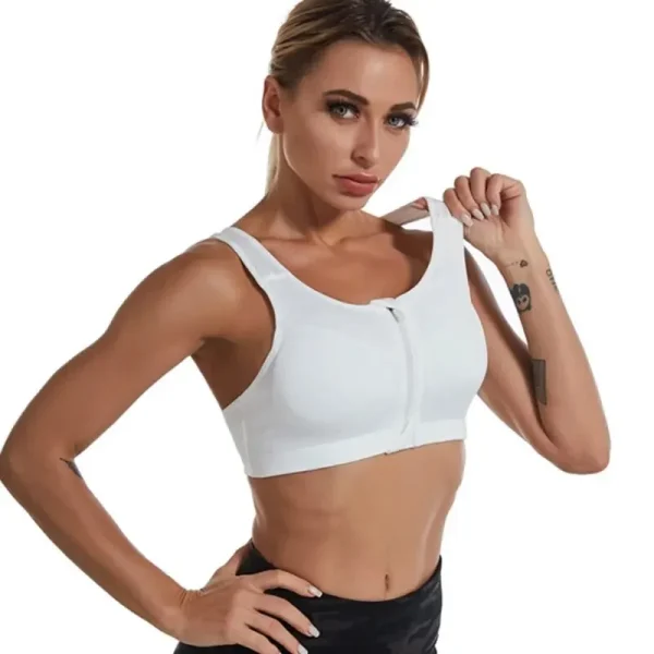 Yoga Fitness Bra Shock-absorbing Sports Bra Breathable and Quick Drying Training Running WOMEN'S Underwear - Image 3