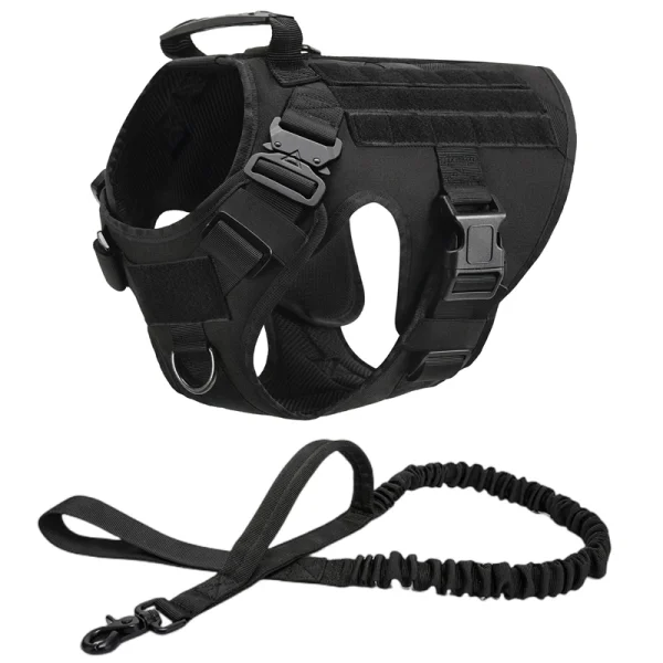 K9 Tactical Military Vest Pet German Shepherd Golden Retriever Tactical  Training Dog Harness and Leash Set For All Breeds Dogs - Image 19