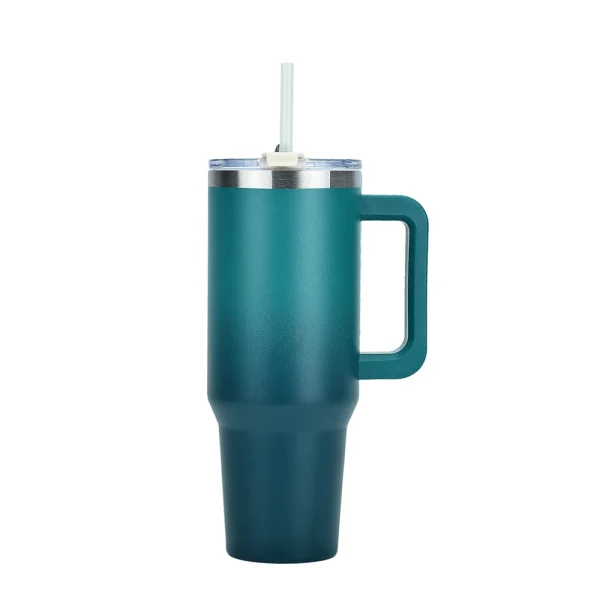 30/40OZ Stainless Steel Thermos Bottle Tumbler with Handle Large Capacity Insulated Cup Portable Gym Water Bottle Sports Kettle - Image 8