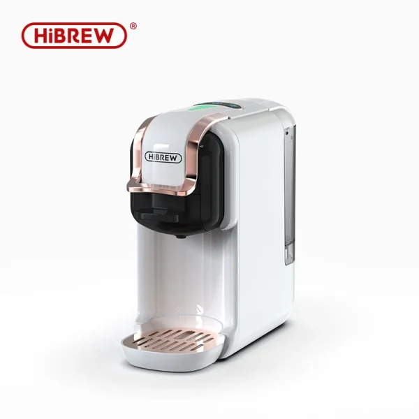 HiBREW 5 in 1 Multiple Capsule Coffee Machine Hot/Cold DG Cappuccino Nes Small Capsule ESE Pod Ground Coffee Cafeteria 20Bar H2B - Image 11