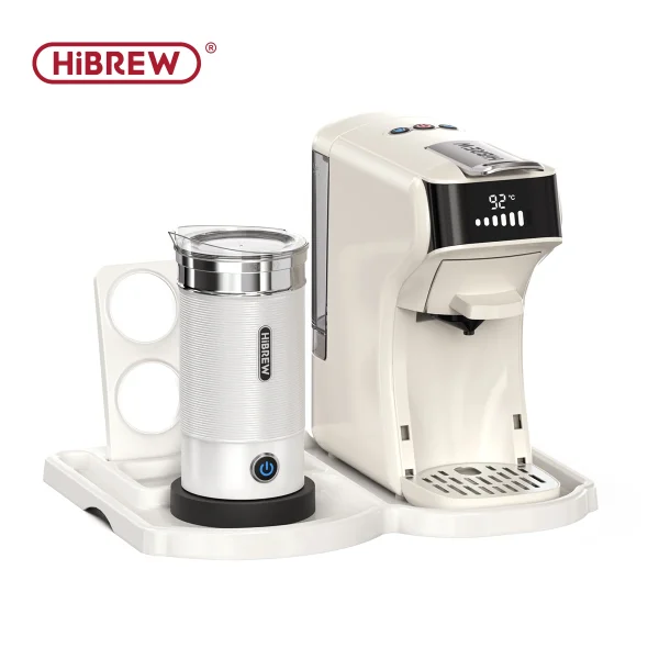 HiBREW 6in1 Capsule Coffee Machine Hot/Cold Multiple Espresso Cafetera Cappuccino Coffee Maker Dolce Gusto Nespresso Powder H1B - Image 9