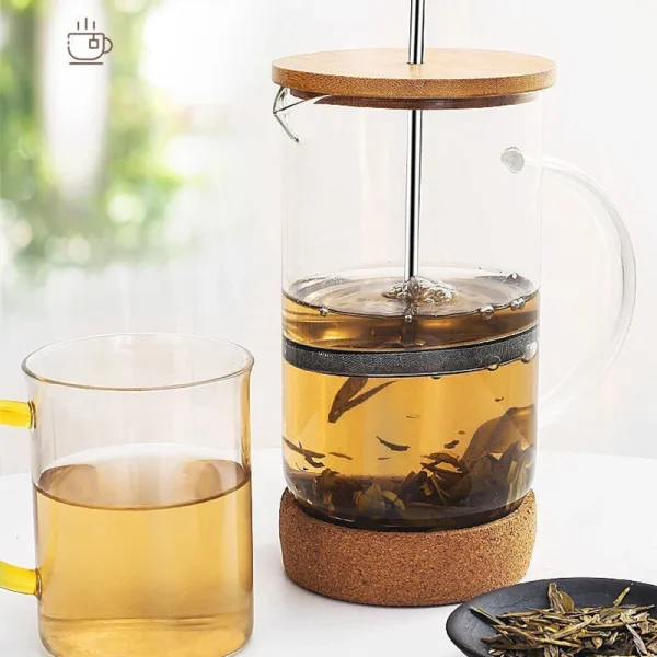 Coffee French Press Pot With Filter high borosilicate glass Hand Punch Coffee Pot Multifunctional Brewings Tea Milk Pot Tools - Image 3