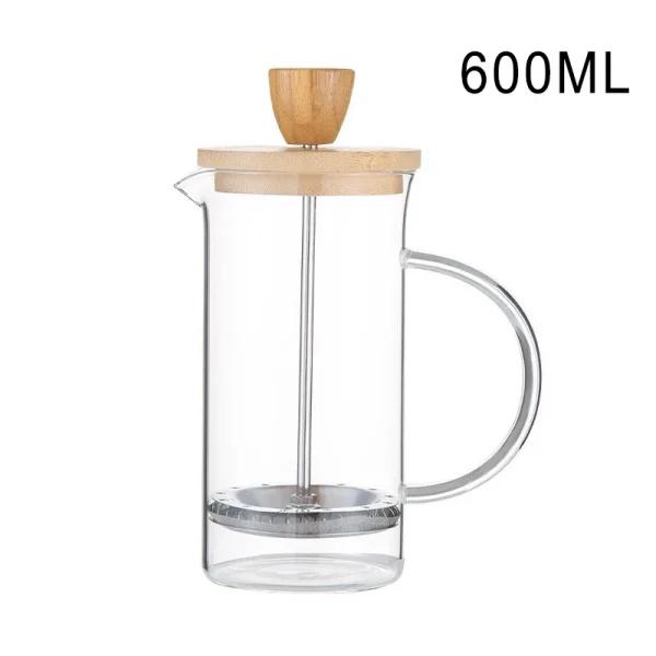 Coffee French Press Pot With Filter high borosilicate glass Hand Punch Coffee Pot Multifunctional Brewings Tea Milk Pot Tools - Image 10