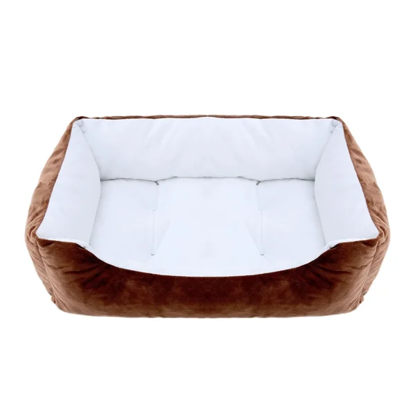 Bed for Dog Cat Pet Square Plush Kennel Medium Small Dog Sofa Bed Cushion Pet Calming Dog Bed House Pet Supplies Accessories - Image 18